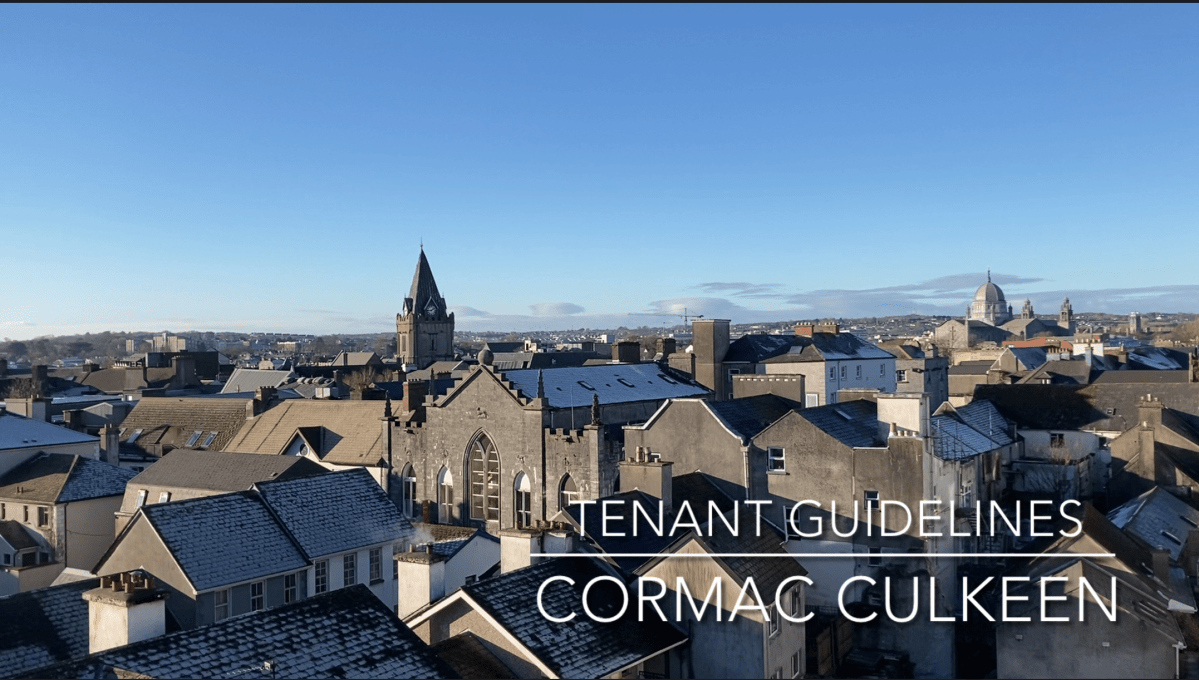 Tenant Guidelines, a poem by Cormac&nbsp;Culkeen